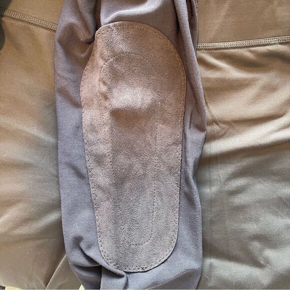 Iridēon Brown Suede Patch Equestrian Pants Size Medium - Picture 6 of 6